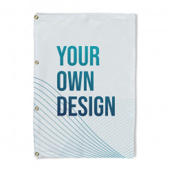 Drapeau avec œillets, sans...