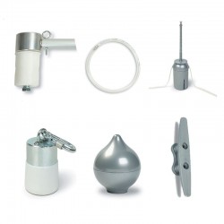 Accessories for folding aluminum mast 6m