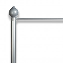 Folding af aluminium mast