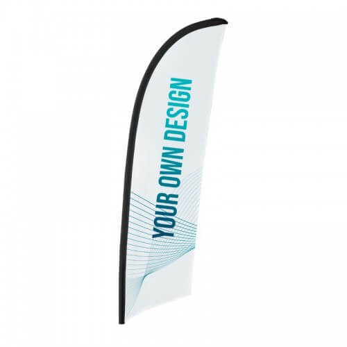 Banderola suelta con refuerzo del pack fly banner surf