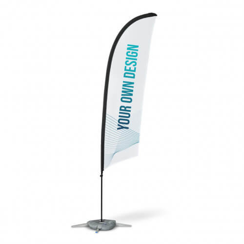Fly Banner Surf con base cruceta y flotador